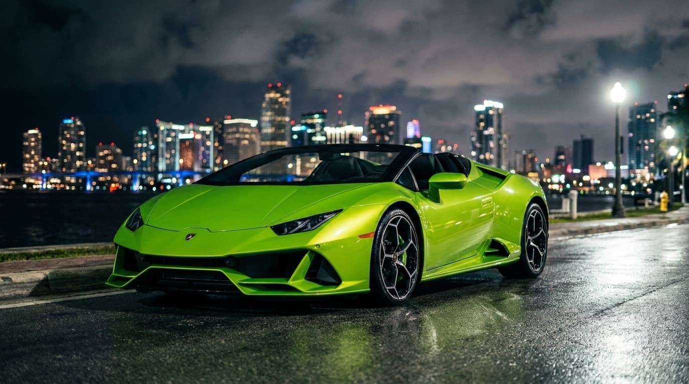 Huracán EVO vs 488 Spider: cuál pedir en Miami